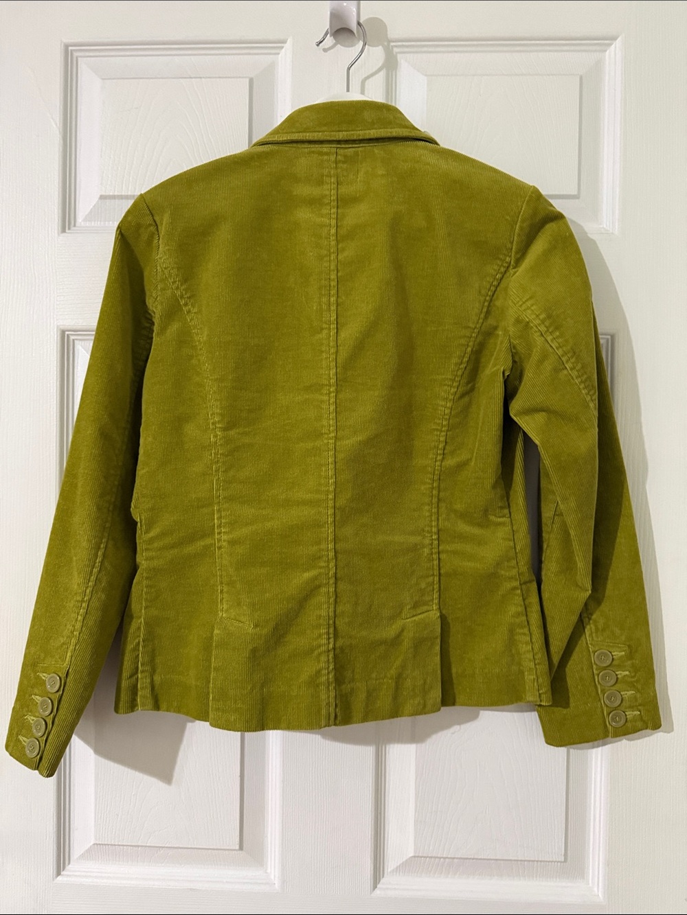 Liz Claiborne Olive Green Corduroy Blazer - Picture 3 of 4